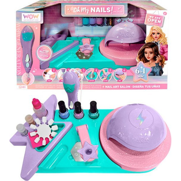 WOW Generation: Oh My Nails! - Körömstúdió játékszett