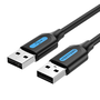 Vention COJBI cabluri USB USB 2.0 3 m USB A Negru