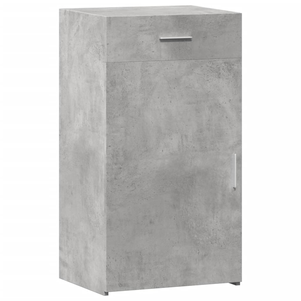 vidaXL Szafka, szarość betonu, 50x42,5x93 cm, materiał drewnopochodny