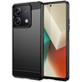 Gigapack Xiaomi Redmi Note 13 5G szálcsiszolt, karbon mintás tok fekete (GP-153571)