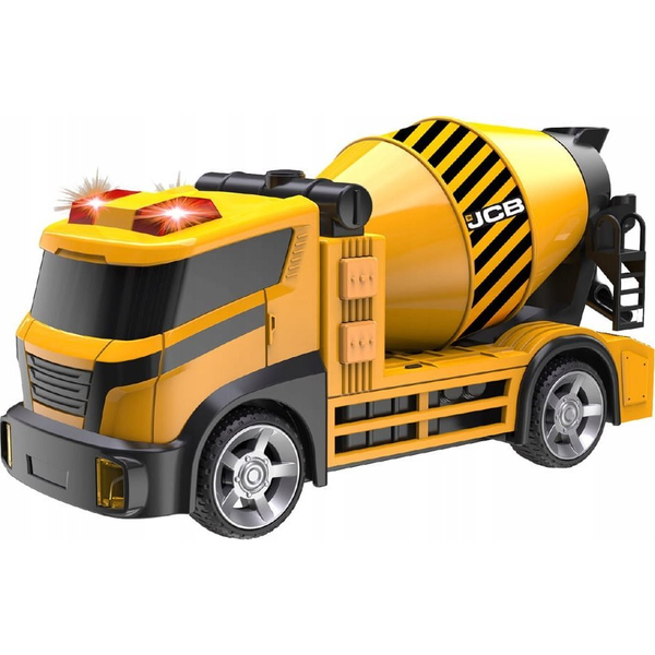 JCB Cement mixer car with light & sound, small