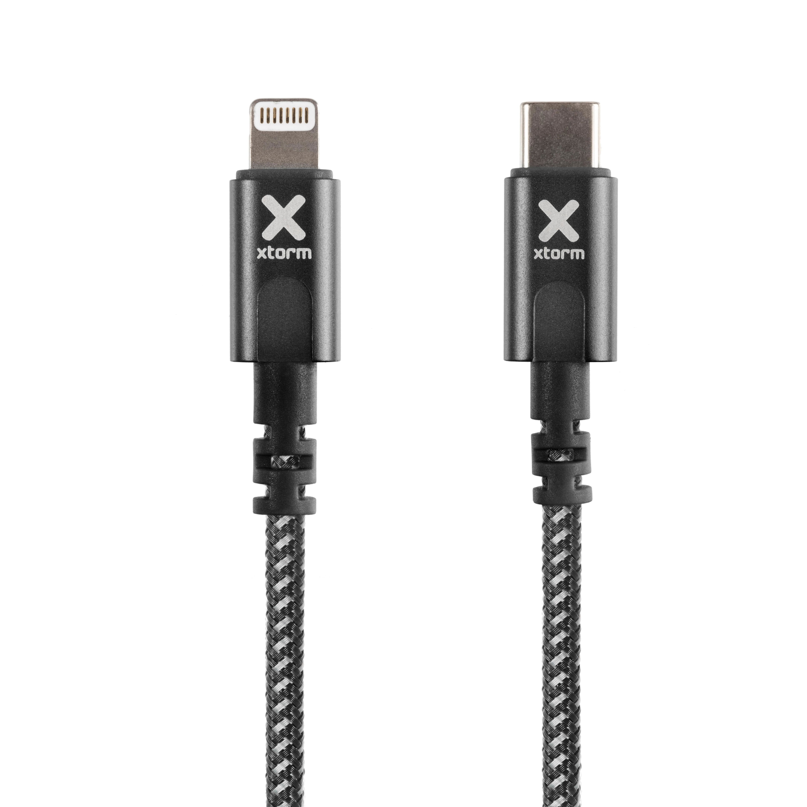 Xtorm CX2031 kábel k mobilnému telefónu Čierna 1 m Lightning USB C (CX2031)
