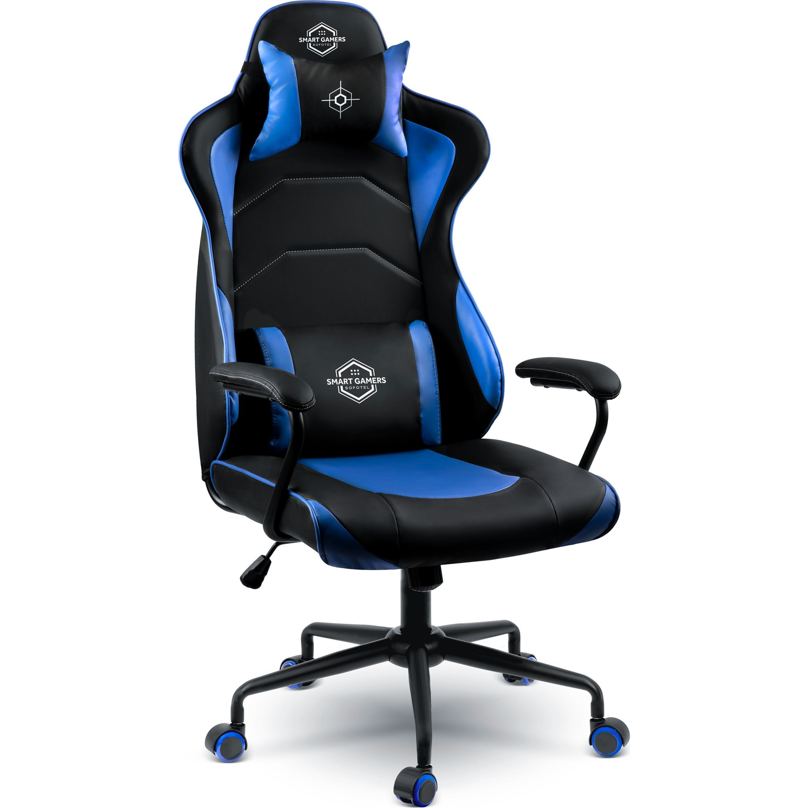 Sofotel Yasuo Gaming Szék Fekete-Kék Eco Bőr (2591)