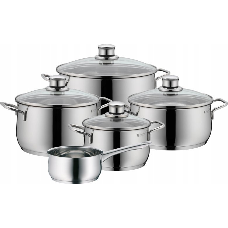 WMF Topf-Set Diadem Plus Rozsdamentes Acél Edénykészlet - Inox (5 részes) (0733556040)