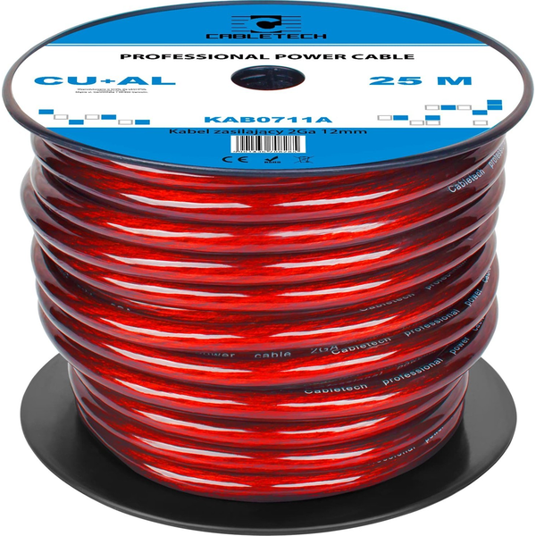 2ga Od12mm Cu+al Automotive Cable
