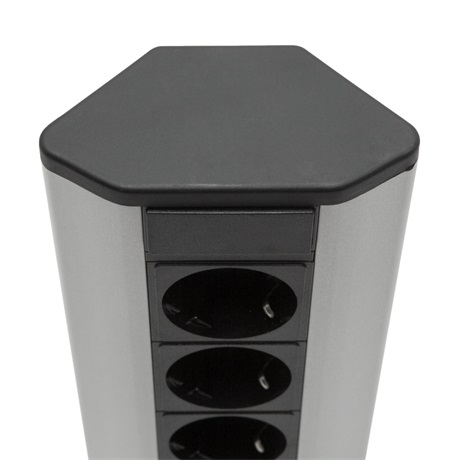 Delight 20483 sarokelosztó USB-vel