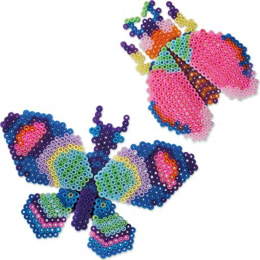 SES Creative Beedz art - Butterfly and beetle