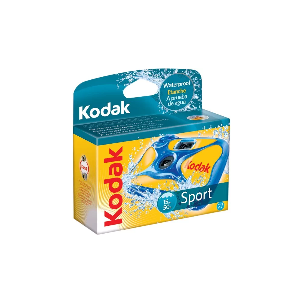 Kodak 8004707 Suc Water Sport Fényképezőgép - Sárga/Kék (8004707)