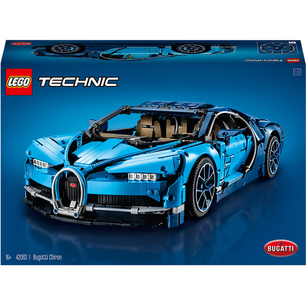 LEGO Technic Bugatti Chiron 42083, 3599 части, 3599 части