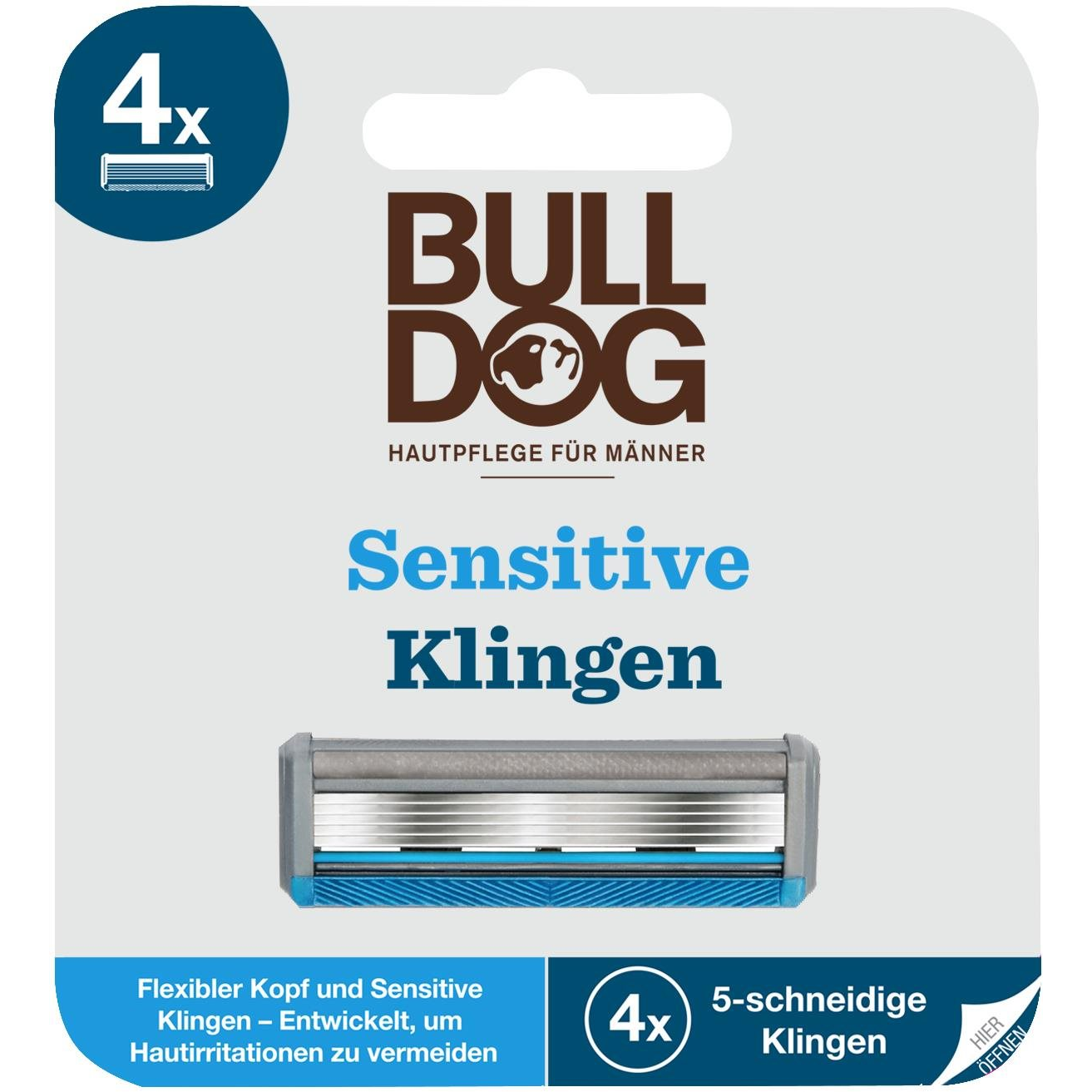 BULLDOG Sensitive Pótfej 4 db (5060144647566)