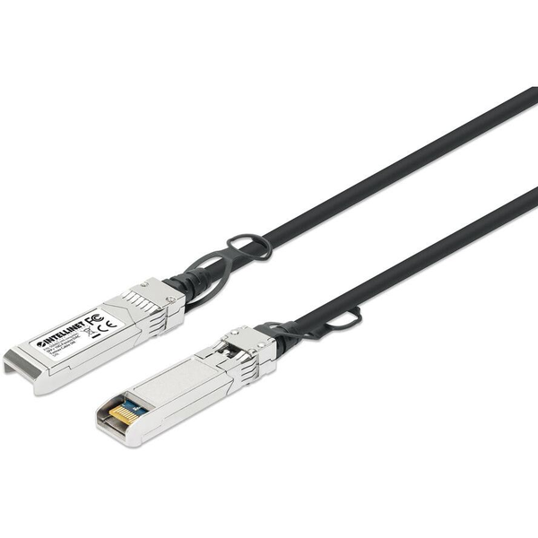 Intellinet 508483 cabluri de rețea Negru, Argint 5 m