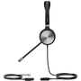 Yealink YHS36 Слушалки Жичен Лента за глава Офис/Център за обаждания Черен, Сребърен