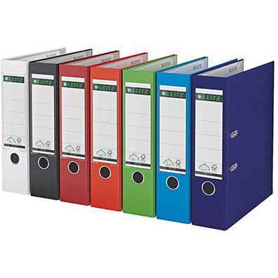 Leitz Plastic Lever Arch File PP 80mm Dark blue raccoglitore ad anelli A4 Blu