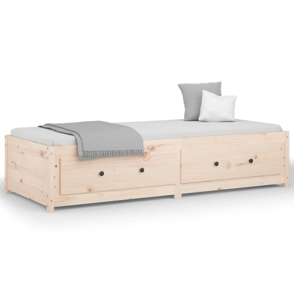 2FT6 Small Single tömör fenyőfa nappali ágy 75x190 cm (821599)