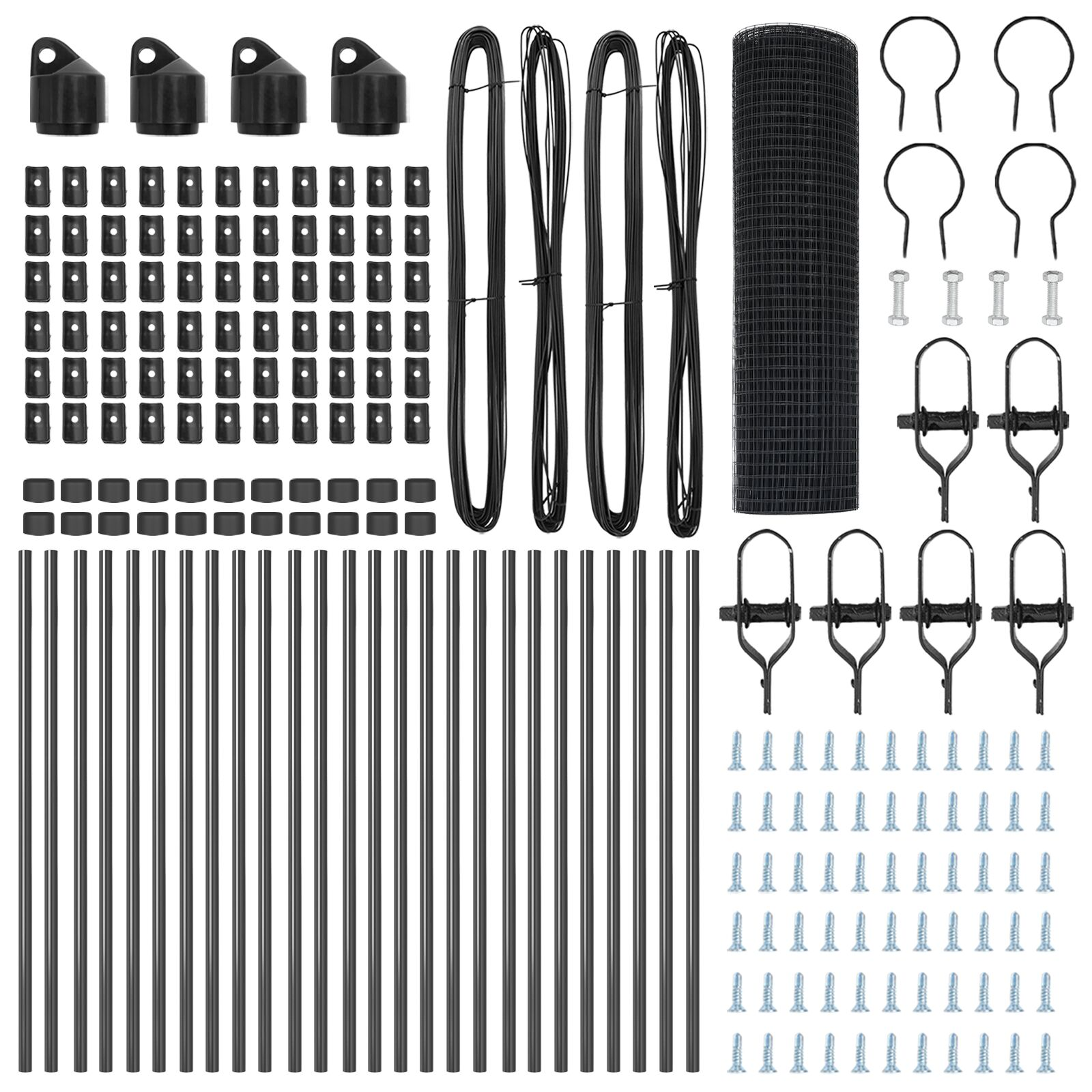 Hegesztett Huzalos Kerítés 13 Poszttal Szürke 0.8x50 m Acél (3351877)