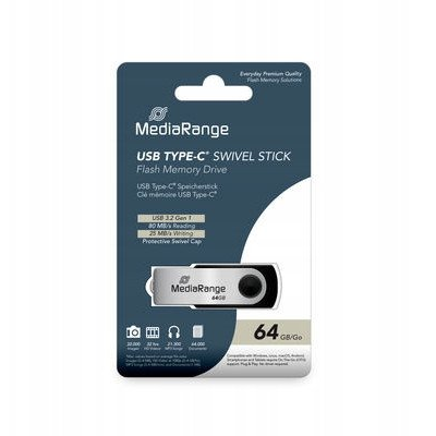 Pendrive 64gb Usb 3.2 Mediarange