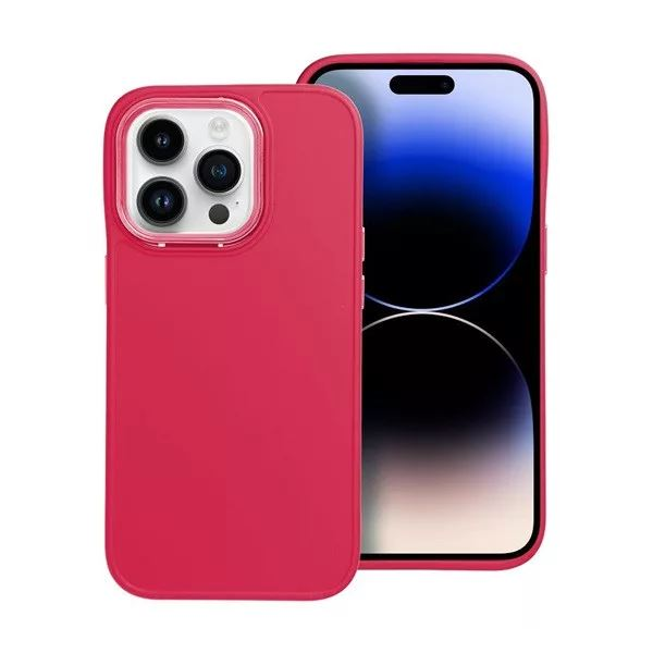 Frame Apple iPhone 14 Pro szilikon tok magenta (74555) (FR74555)