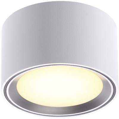 Nordlux 47540132 Fallon LED-es ráépíthető lámpa 8.5 W Fehér, Nemesacél (matt) (47540132)