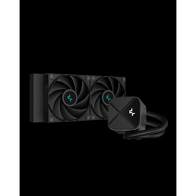 DeepCool LS520 Vízhűtés 240mm 2x120mm ARGB Fekete (R-LS520-BKNNMM-G-1)