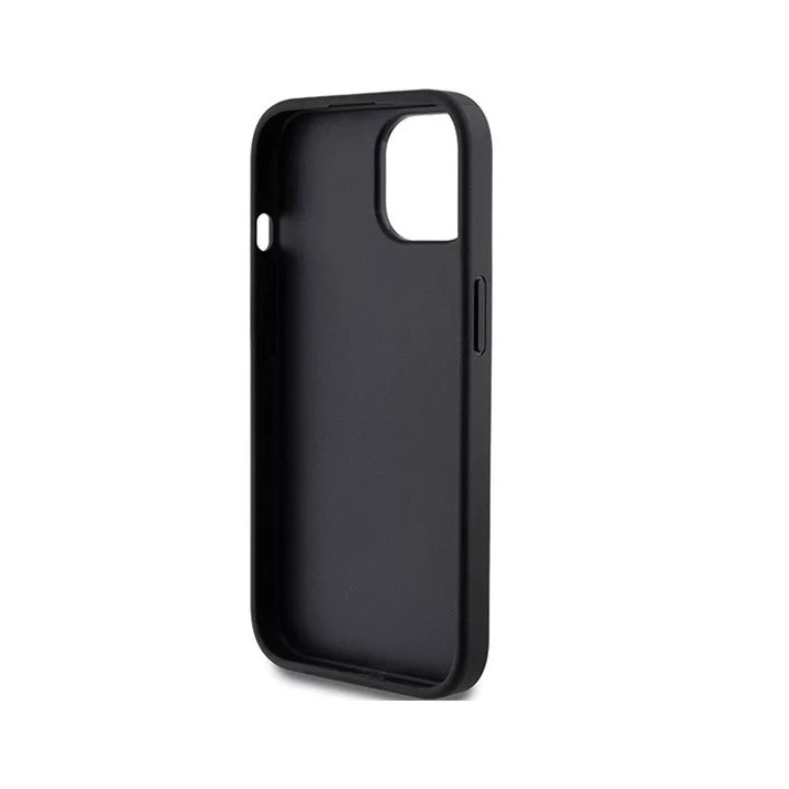 Guess Glitter Script Big 4G Apple iPhone 15 Tok - Fekete (GUHCP15SHG4SGK)