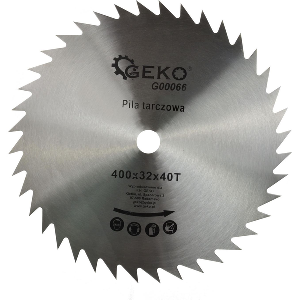  Geko tarcza do drewna 400x32x40T b/w (G00066)