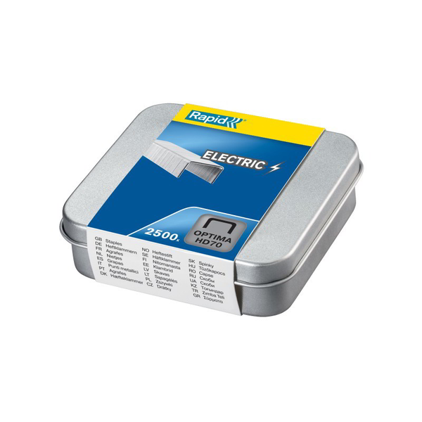 Rapid Grapas Optima Hd70 Galvanizada Caja 2500