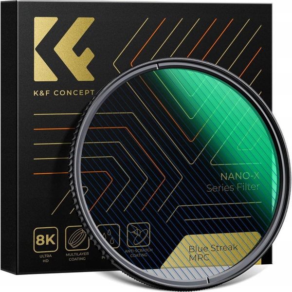 Filtr Kf Filtr Blue Streak Anamorficzny K&f Nano-x Mrc 55mm / Kf01.2096