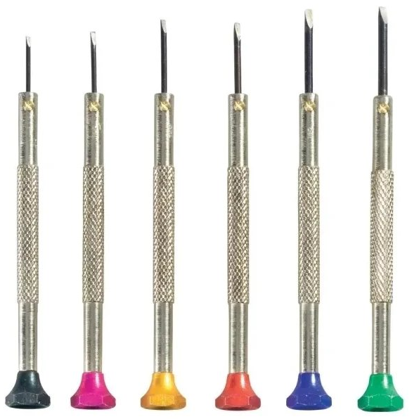 TOOLCRAFT Órás csavarhúzó készlet, 12 részes,  (820926)