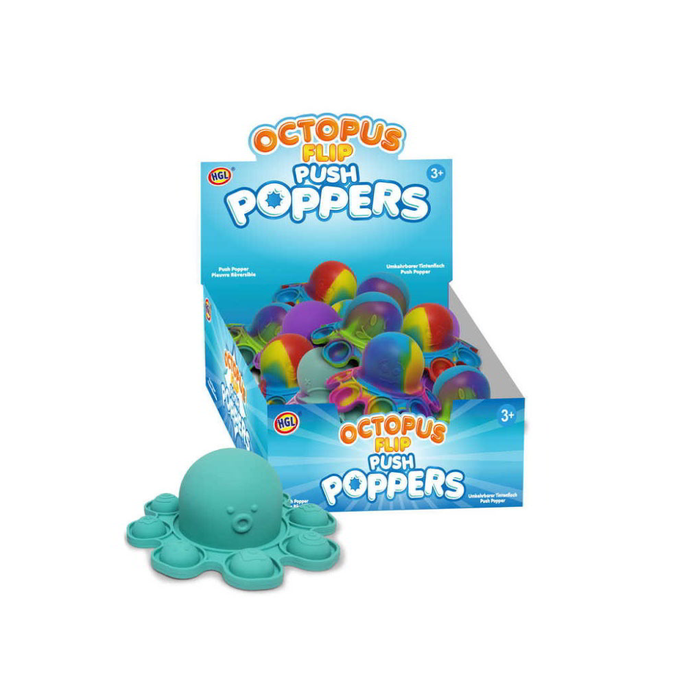 Kifordítható Pop it! hangulatpolip - Többféle (SV21190)