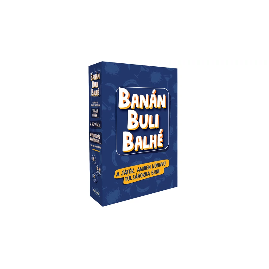 Banán, buli, balhé party társasjáték (GIG34567)
