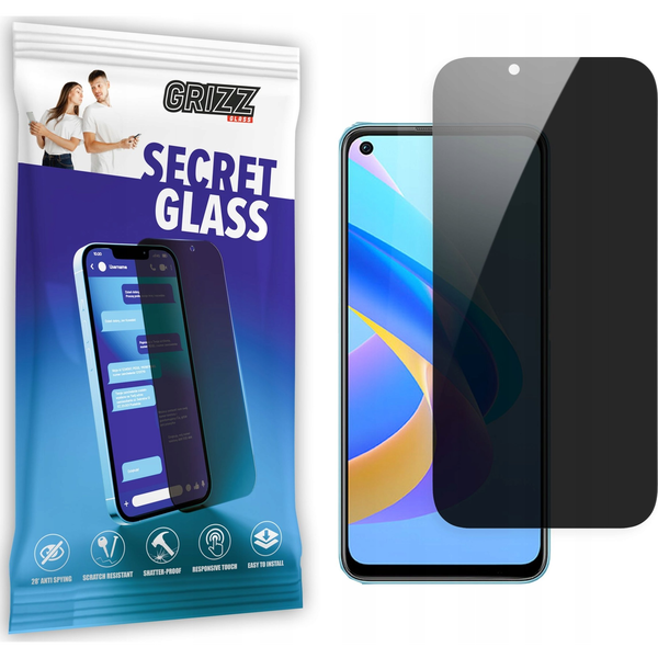  GrizzGlass Szkło prywatyzujące GrizzGlass SecretGlass Oppo A35