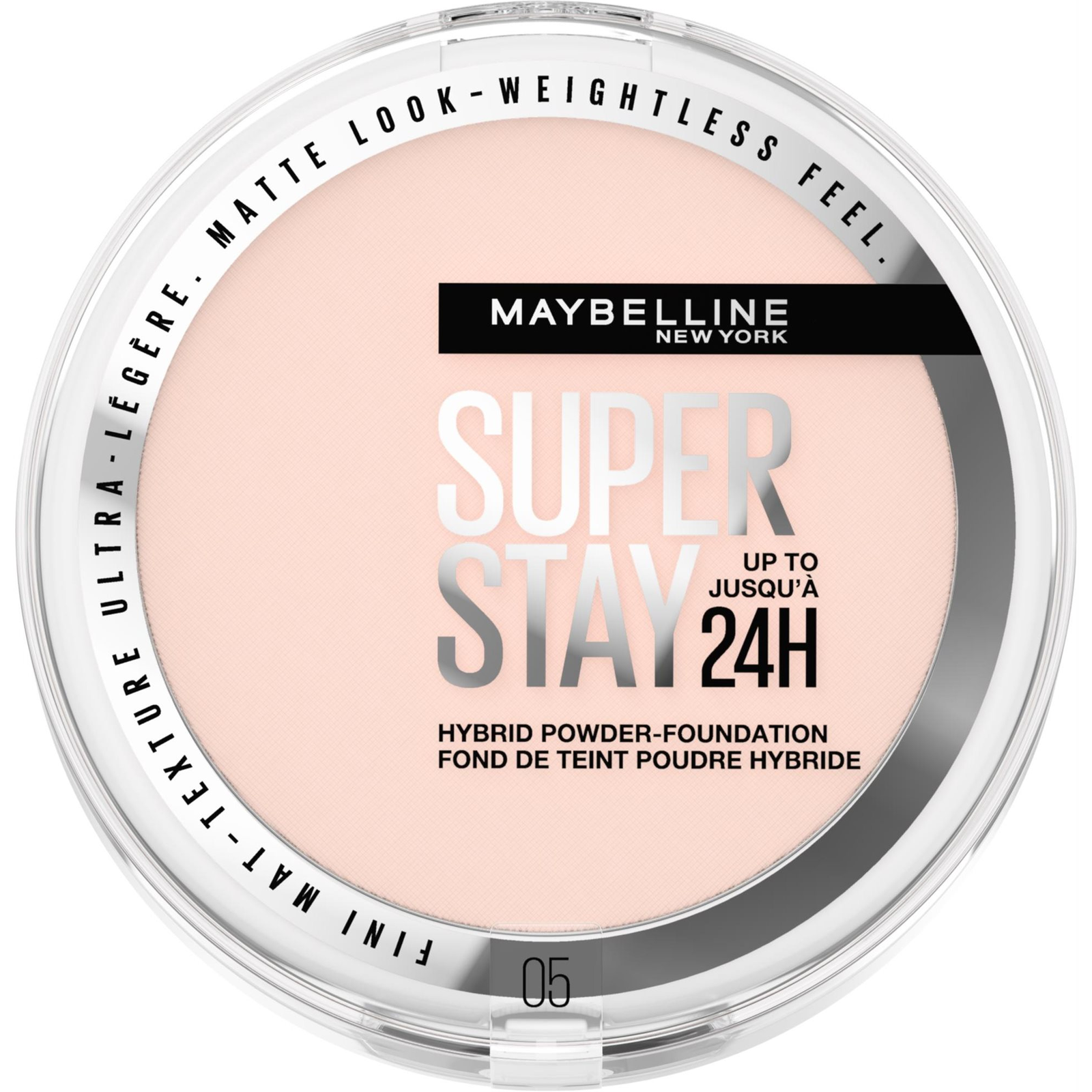 MAYBELLINE NEW YORK SuperStay 24H Hybrid Powder-Foundation 05, 9 g (3600531666590)