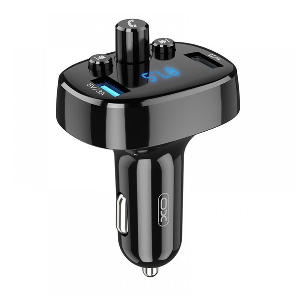 Modulator FM Bluetooth XO Design BCC02, Buton Apel, Negru