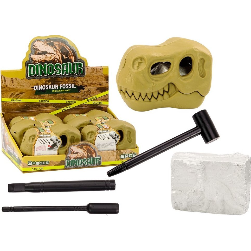 Lean Toys Régészeti Ásatáskészlet Dinoszaurusz Fosszíliák Koponya (18705)
