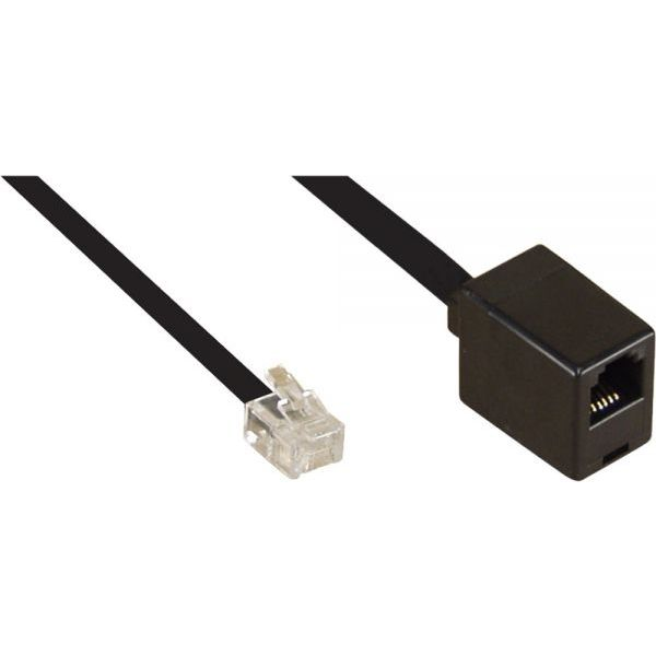  InLine Kabel RJ12 6P6C męski - żeński 5m (18835)