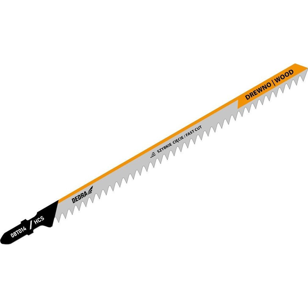 Dedra Dekopírfűrészlap 180/155 mm Vastag Fához 2 db/csomag