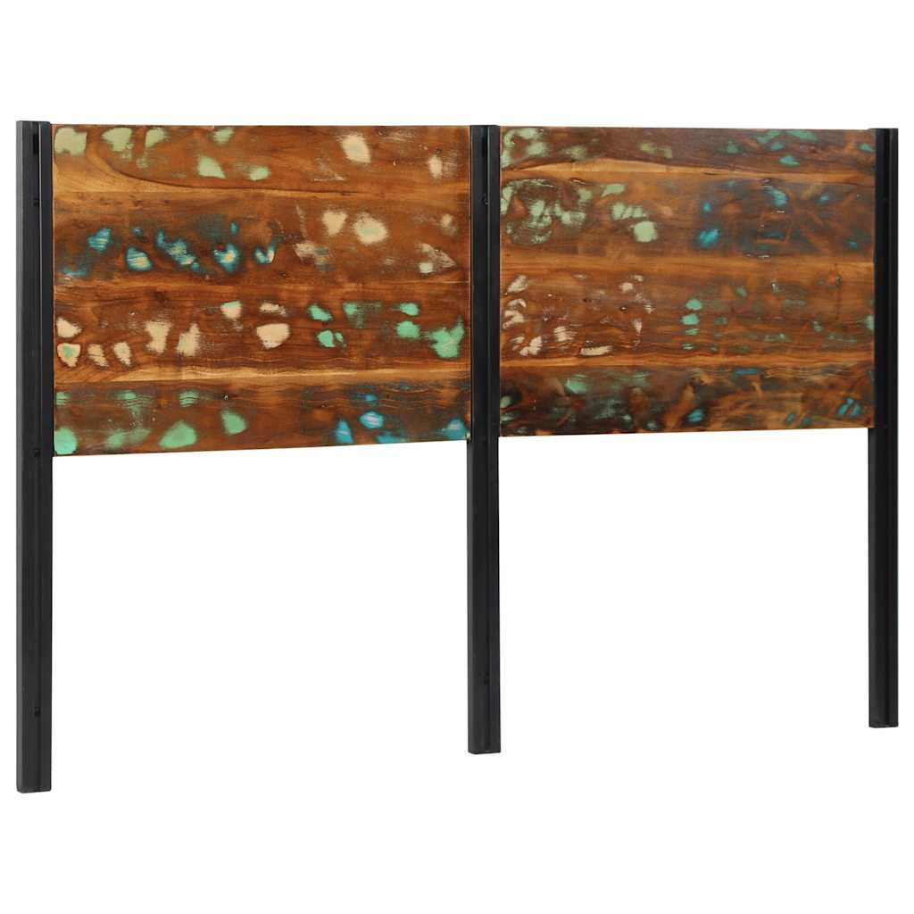 tömör újrahasznosított fa és vas fejtámla 160 cm (4017553)