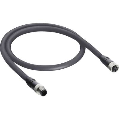 Belden 10965-1 Érzékelő-/működtető adatösszekötő, konfekcionált M12 Dugó, egyenes, Alj, egyenes 1.00 m Pólusszám: 5 1 db (10965-1)