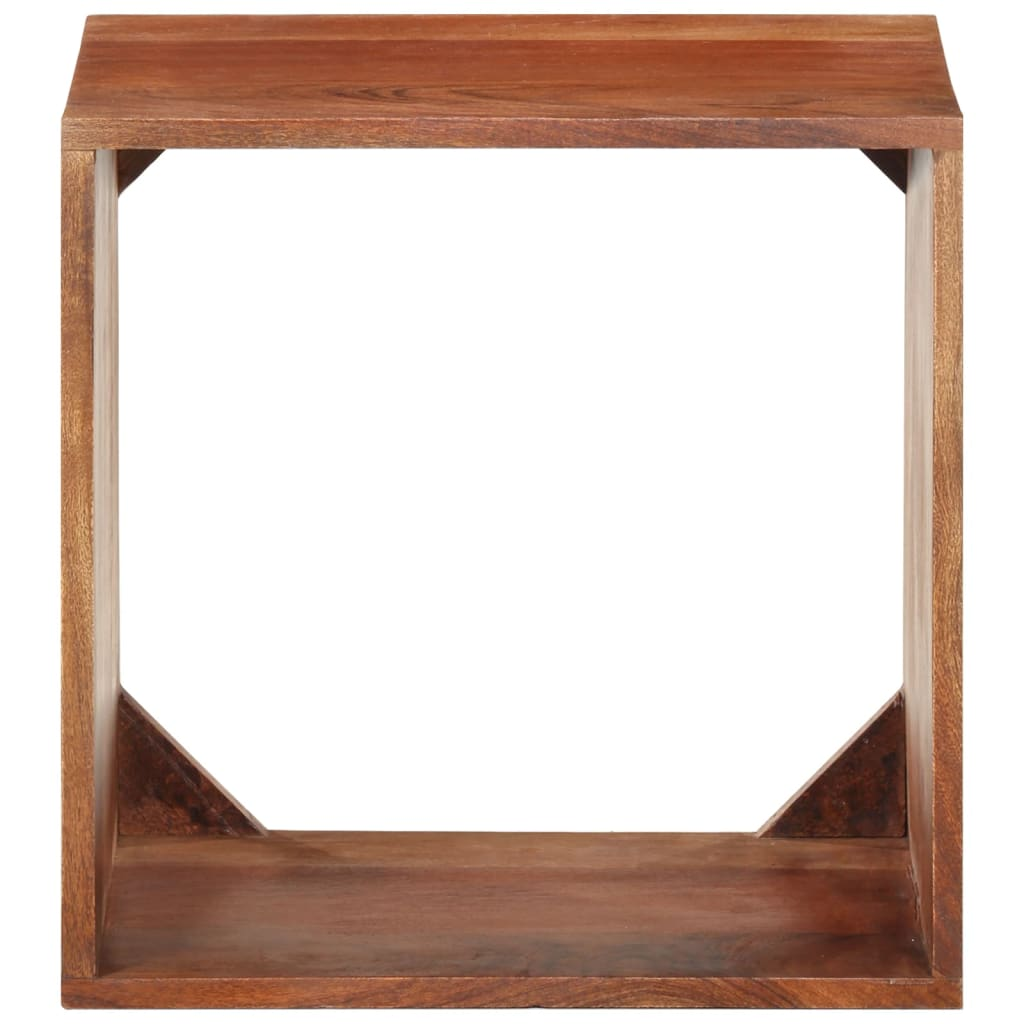 tömör akácfa fali polc 40 x 30 x 40 cm (340304)