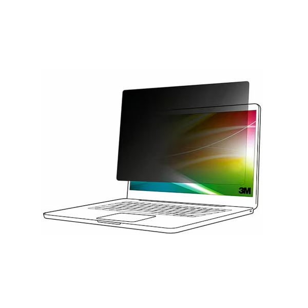 3M BPNHP002 антирефлексен предпазител за монитор Безжичен филтър за дисплей за поверителност 35,6 см (14")