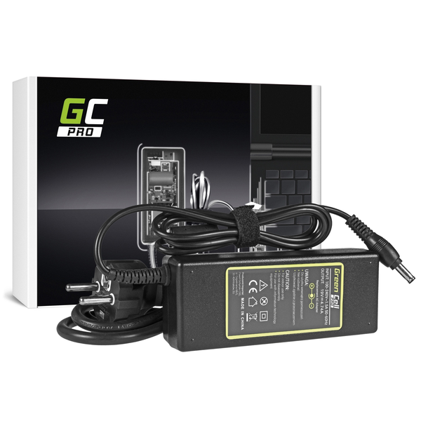 Зарядно устройство за лаптоп Green Cell PRO Charger / AC Adapter за Samsung NP-P50 NP-P60 NP-M70 Pro R510, R530, R540, R580, RV511, 19V, 4.74A