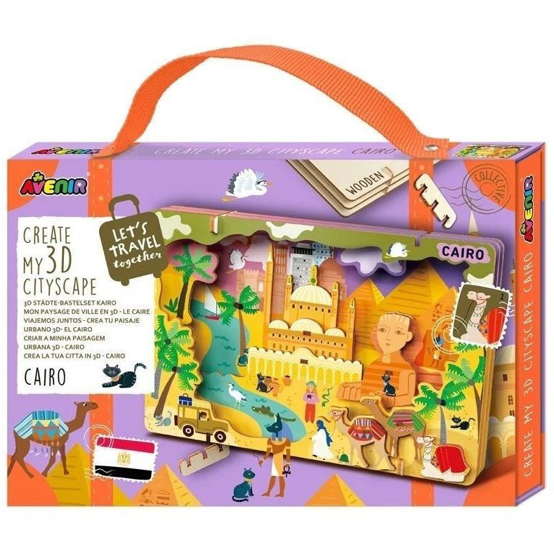 Városkép 3D puzzle, Kairó Avenir (6920773350772)