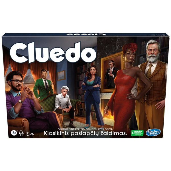 Hasbro Gaming Cluedo 45 min Stolní hra Detektivní