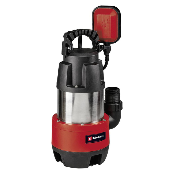 Schmutzwasserpumpe GC-DP 9040 N, Tauch- / Druckpumpe (rot/edelstahl, 900 Watt)