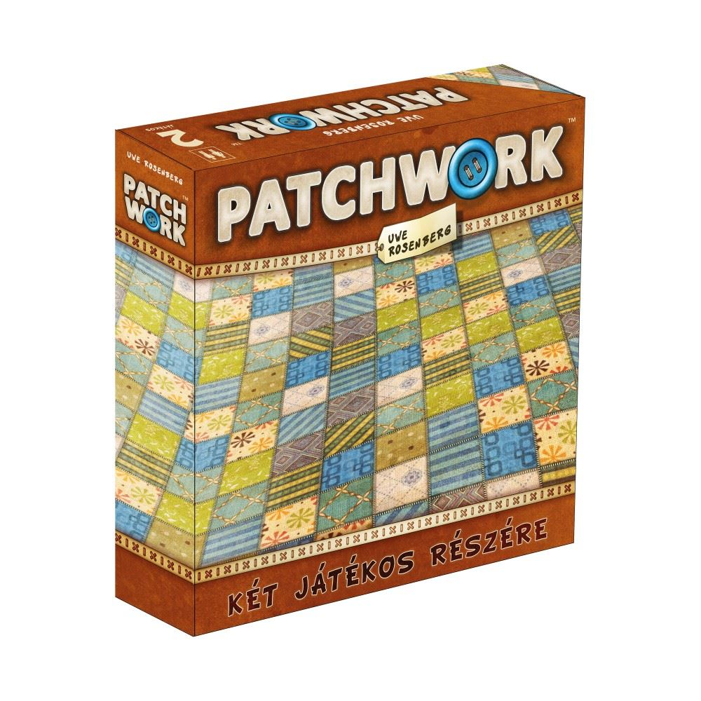 Compaya Patchwork magyar nyelvű kétszemélyes társasjáték (Compaya16485-182)