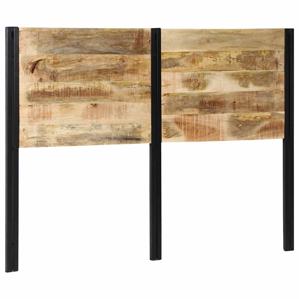 tömör fa mangó és vas fejtámla 140 cm (4017549)