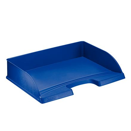 Leitz Plus oldalt nyitott irattálca kék (52180035) (lei52180035)