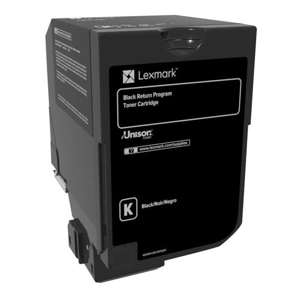 Lexmark 74C20K0 cartuccia toner 1 pz Originale Nero