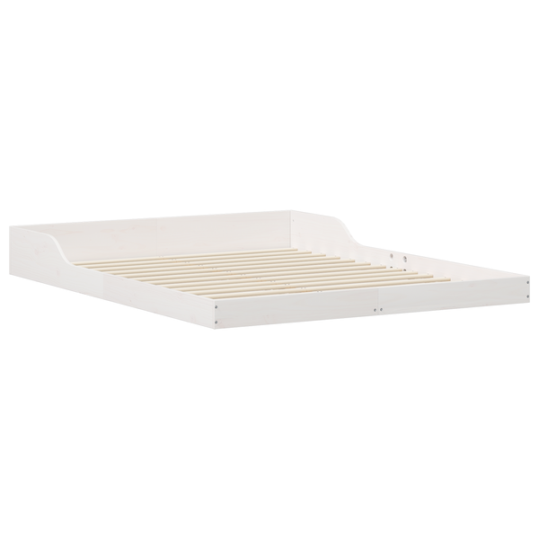 Cadru de pat Alb 160 x 220 cm lemn