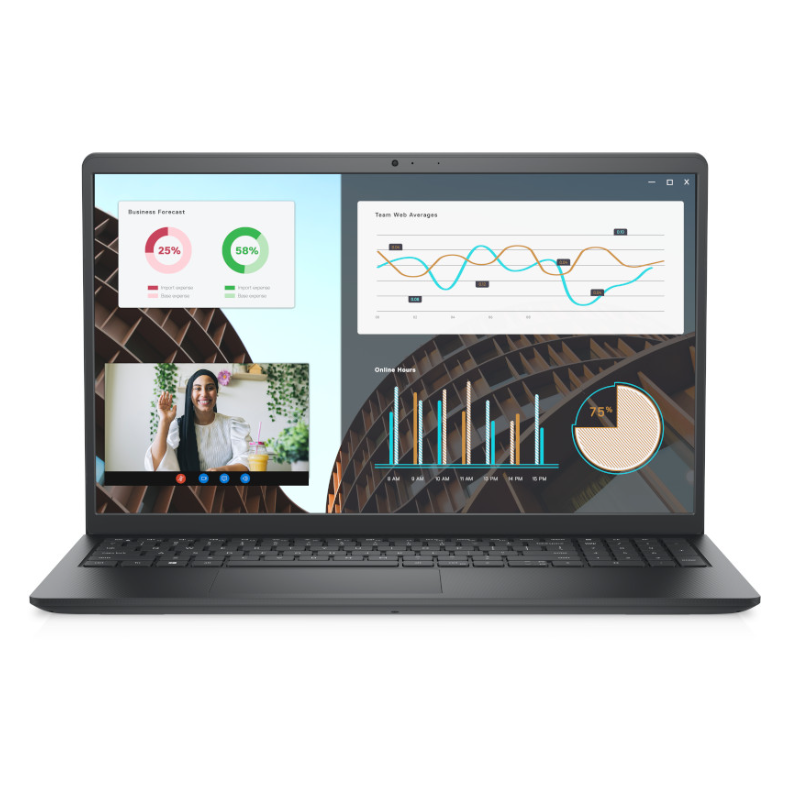 Dell Vostro 3530 Black notebook FHD W11Pro Ci7-1355U 5.0GHz 8GB 512GB UHD (V3530-15)